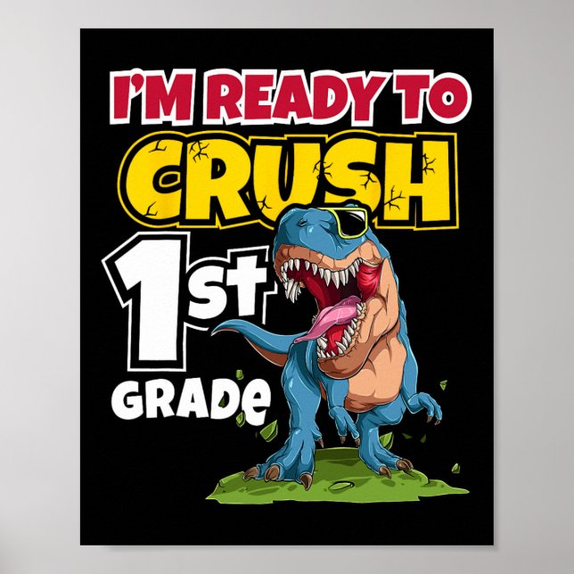 Redot att krossa första Klass 2024 Poster (Framsidan)