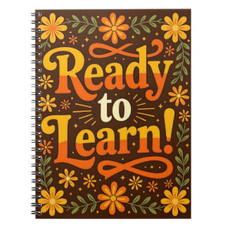 "Redot att lära sig!" Anteckningsbok