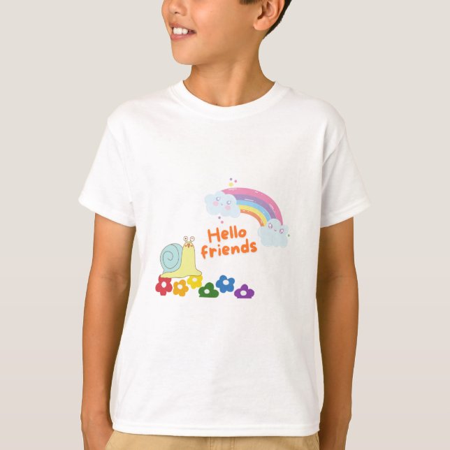 "Redot Äventyr: Coola & Comfy Tee for Little Expl (Framsida)