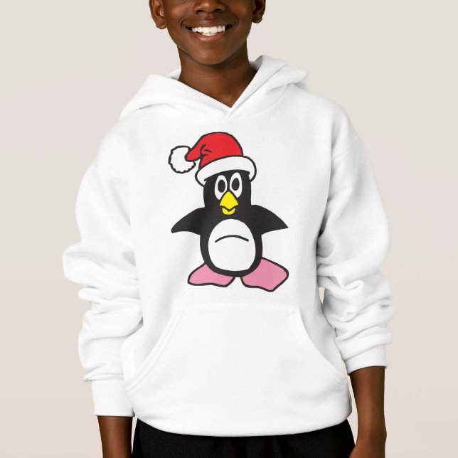 redot baby Penguin till jul T Shirt (Framsida)