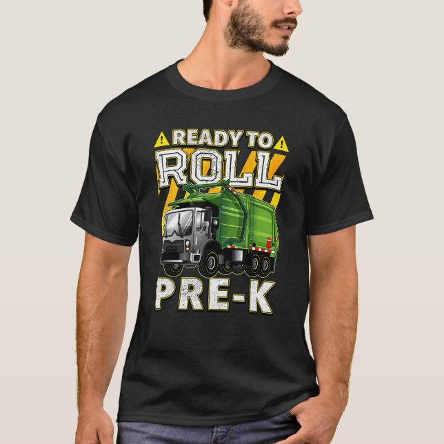 Redot Back to school Sopor Lastbil till Roll före  T Shirt (Framsida)