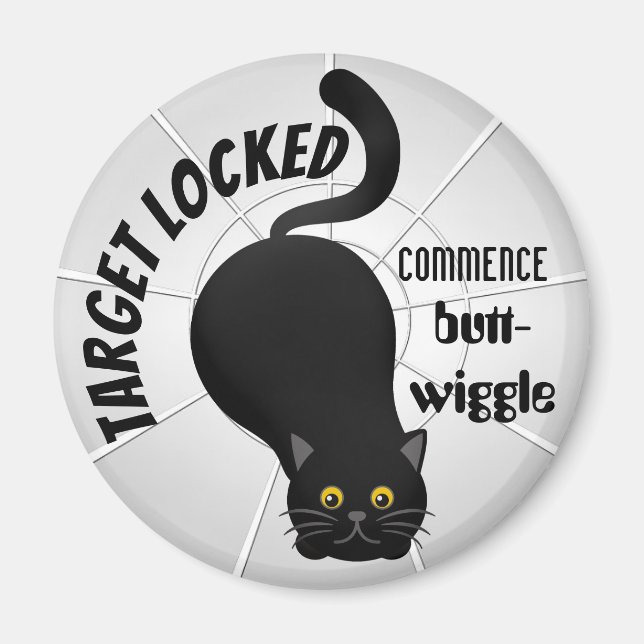 Redot Cat i Pounge Magnet (Framsidan)