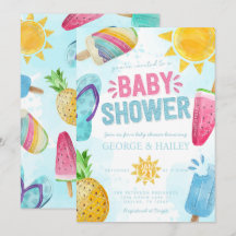 Redot Cute Summer Popsicle till Pop Baby Shower