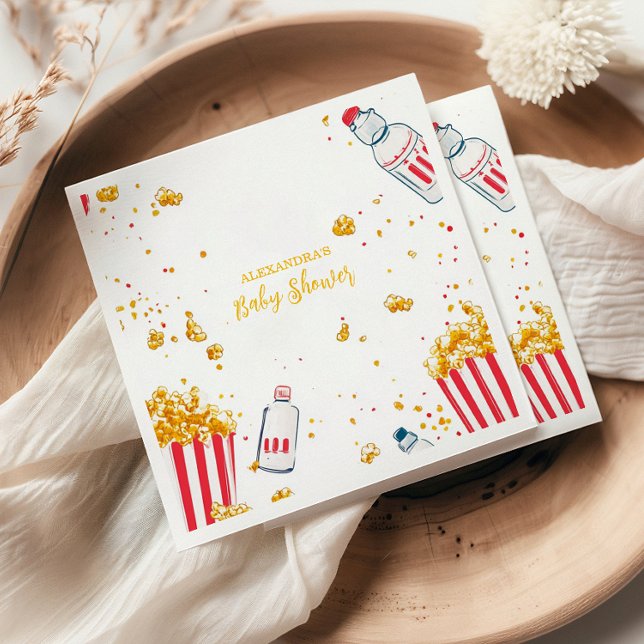 Redot Cute to Pop Baby Shower Pappersservett (Skapare uppladdad)