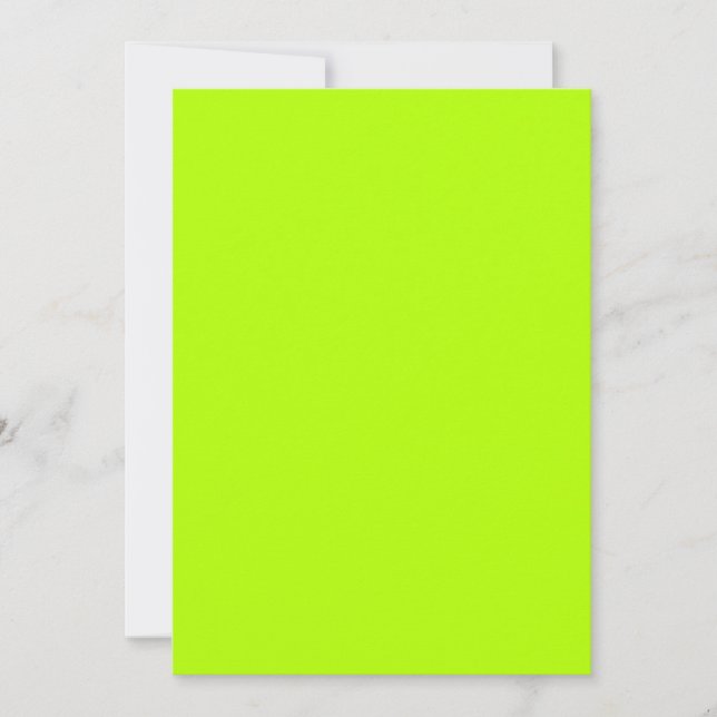 Redot Electric Lime Green Färg för anpassning (Framsida)