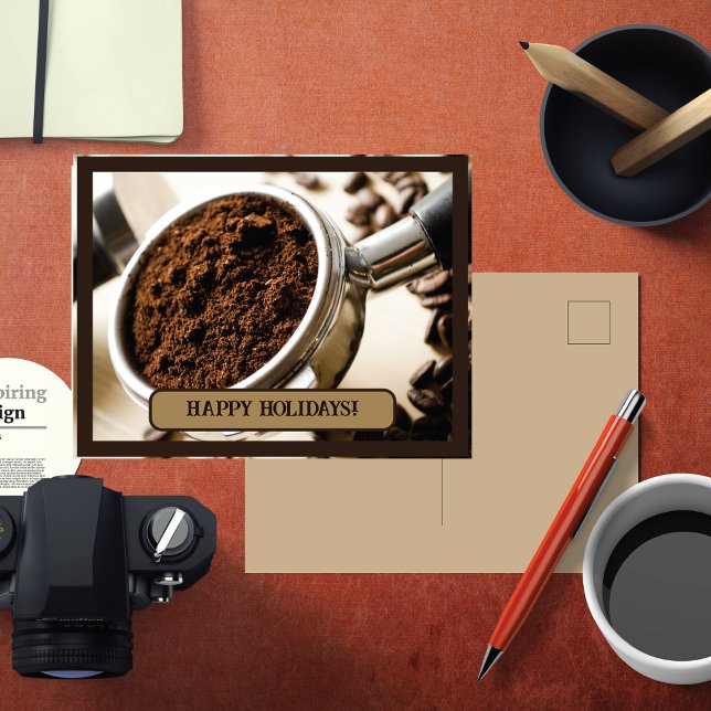 Redot Espresso till Brew för Cappuccino Helg Vykort (Skapare uppladdad)