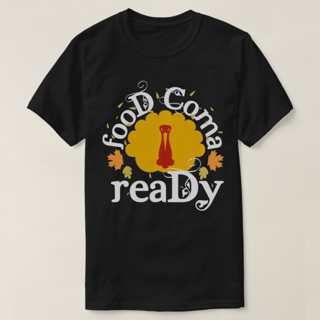 Redot Food Coma, Turkiet Pullov T Shirt (Design framsida)