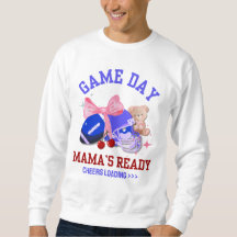 Redot för fotbollsmatchen Mamma GAME S DAY MAMMA