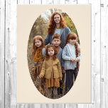 Redot Fotoutvidgningovalmall till Ram Fototryck<br><div class="desc">Bästa utskrifter - Ladda upp fotot - Fri leverans med Zazzle Black</div>
