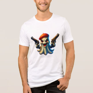 Redot Ghost Tee - Funny Armed Tecknad Ghost