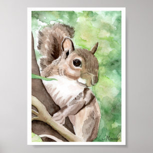 Redot Har Nöt Art Skriv ut på Ram Miranda Poster