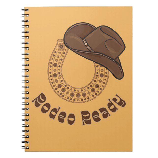 Redot Horseshoe Rodeo Anteckningsbok (Framsidan)