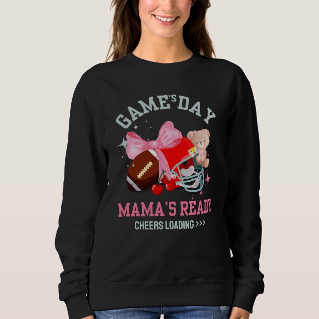 Redot i fotboll i Mamma T Shirt (Framsida)