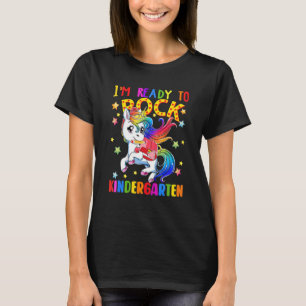 Redot Kids till Sten Kindergarten Unicorn För barn T Shirt