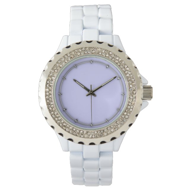 Redot Lavender accent färg för anpassning Armbandsur (Framsida)