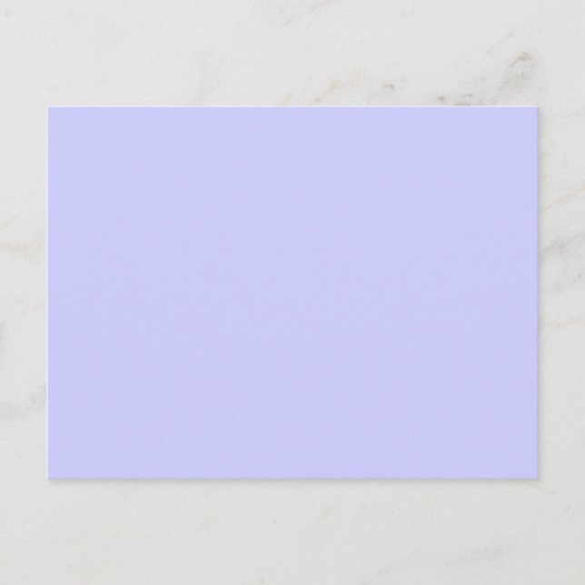 Redot Lavender accent färg för anpassning Vykort (Framsida)