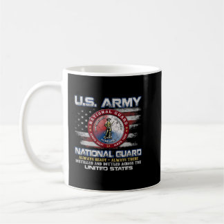 Redot National Guard Veteran Always Där V Kaffemugg