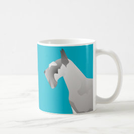 Redot Schnauzer-mallar för att anpassa Kaffemugg