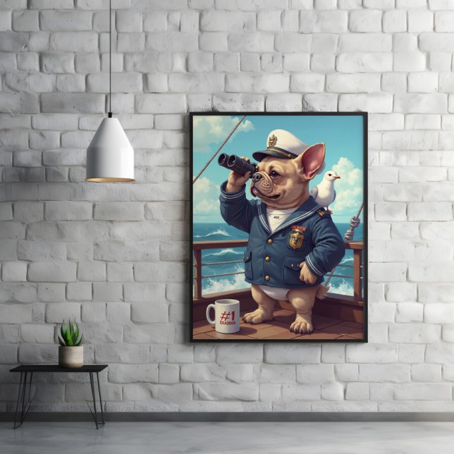Redot Seadog: Vinkara, bevakning, Woofs Ahead Poster (Skapare uppladdad)