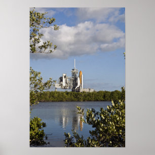 Redot Space Shuttle Atlantis Platts Poster