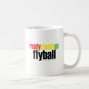 Redot stöder går Flyball Kaffemugg