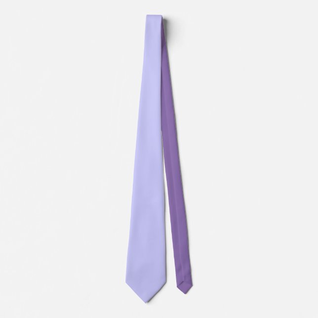redot Trendig Lavender färg för anpassning Slips (Framsida)
