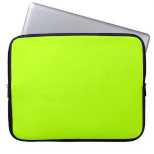 Redot Vibrant Lime Green Färg för anpassning Laptop Fodral
