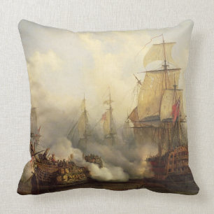 Redoutablen på Trafalgar, 21st Oktober 1805 Kudde