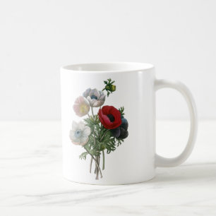 Redoute: Anemon 1833 Kaffemugg