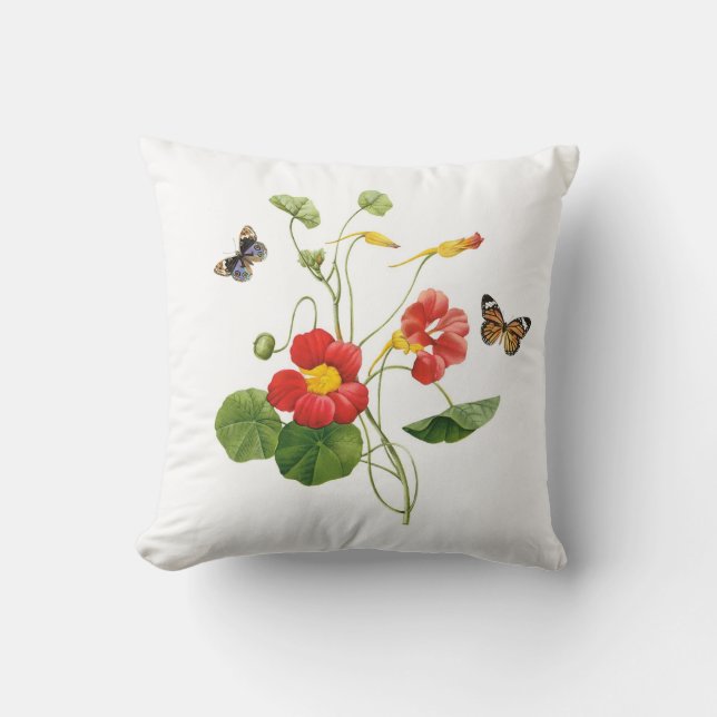 Redoute Flowers Accent Romantic Pillow Kudde (Framsida)