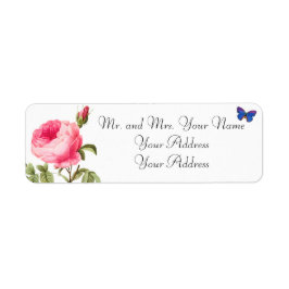 Redoute Ro Anpassningsbar Adressetiketter Returadress Etikett