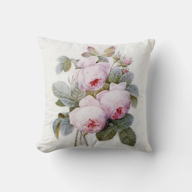 Redoute steg dekorativ kudde 20" (för 4) x 20", (Framsida)