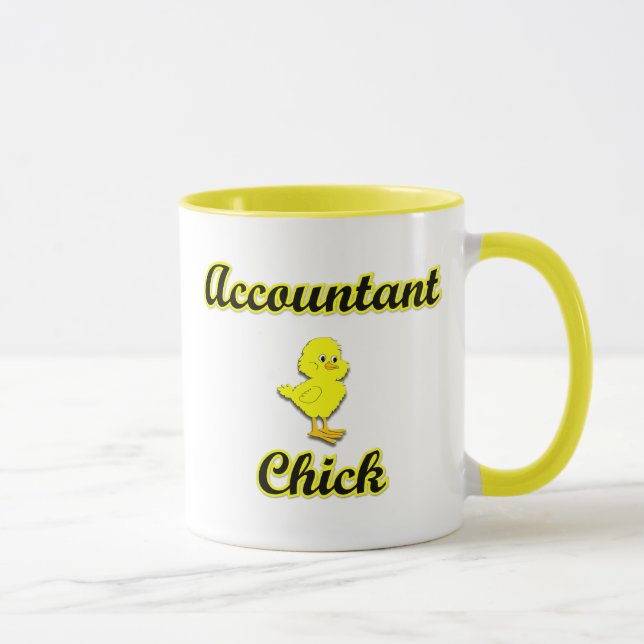 Redovisande Chick Mugg (Höger)