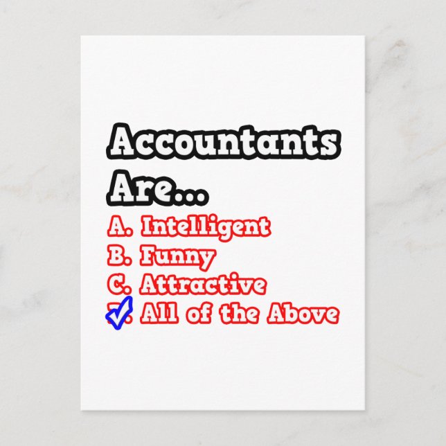 Redovisande frågeställare...Joke Vykort (Framsida)