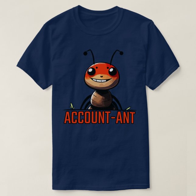 Redovisare Ant T Shirt (Design framsida)