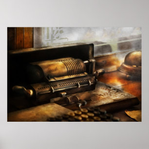 Redovisare - den tilltagande Maskin Poster