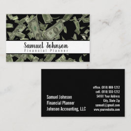 Redovisare för ekonomisk planering för professione visitkort