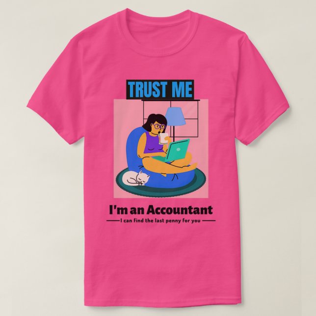Redovisare för klassiskt TShirt T Shirt (Design framsida)