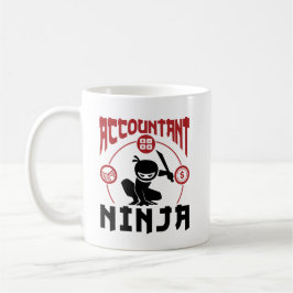 Redovisare för Ninja Accounting CPA Kaffemugg
