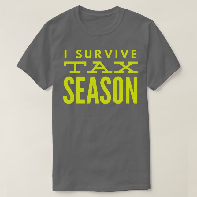 Redovisare I Överlever momssession T Shirt (Design framsida)