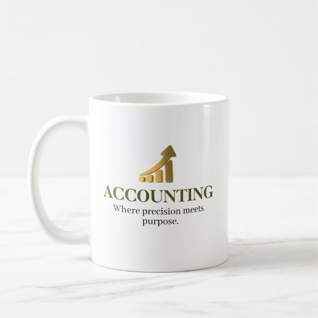 Redovisning - Anpassat namn Kaffemugg (Vänster)