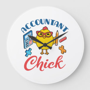 Redovisning av Chickar i CPA Studenten Kvinnor Stor Klocka