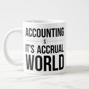 Redovisning Det är periodiserad värld - Office M Jumbo Mugg