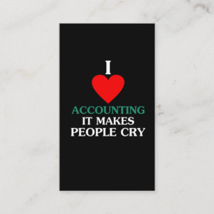 Redovisning Humor CPA Auktoriserad Public Accounta Visitkort