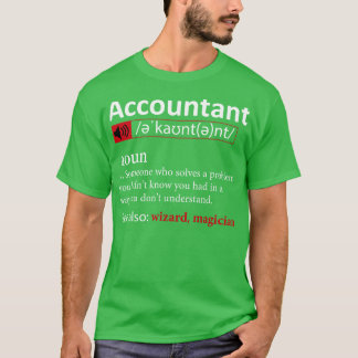 Redovisningsdefinition 1 t shirt