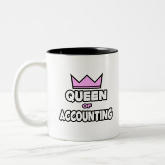 Redovisningsdrottning Två-Tonad Mugg