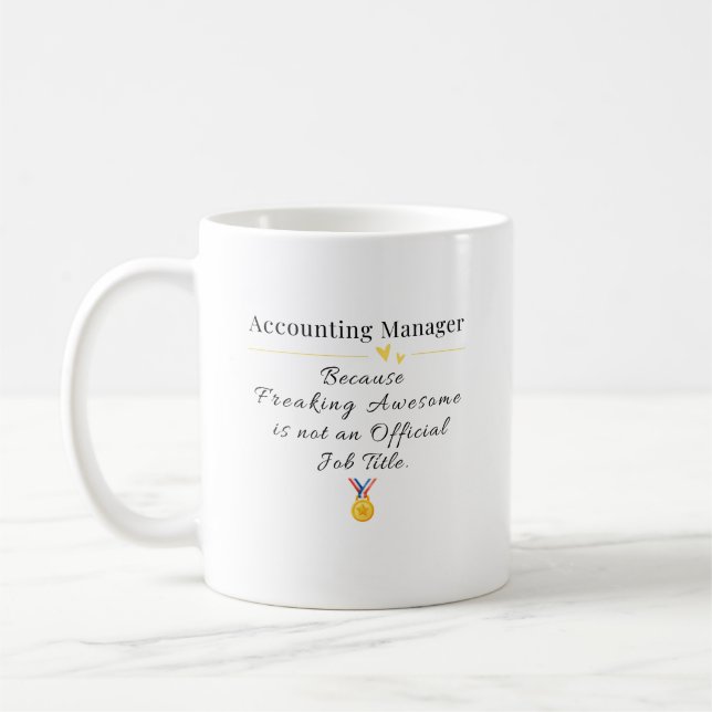 Redovisningsekonom Kaffemugg (Vänster)