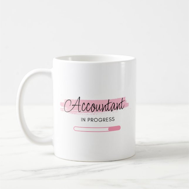 Redovisningsekonom under utbildning – Personlig Kaffemugg (Vänster)