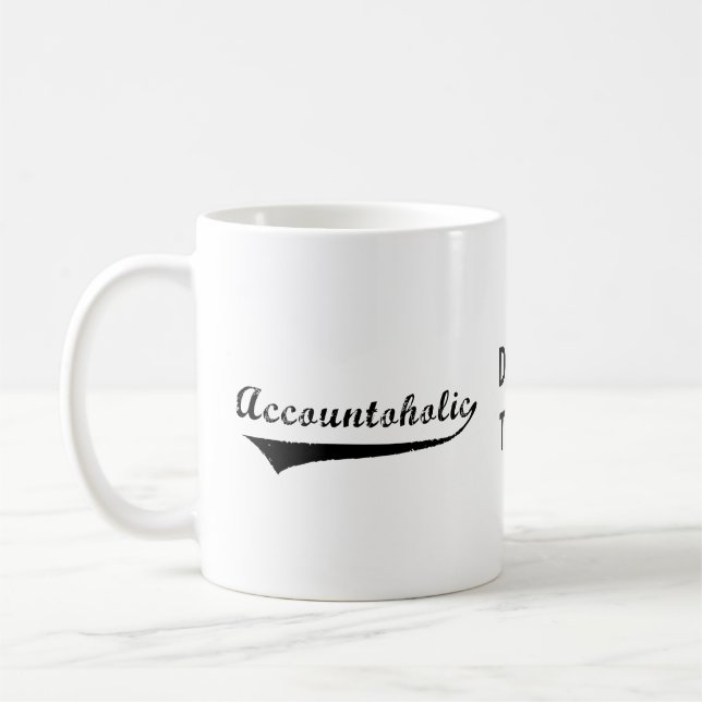 Redovisningssüchtig Kaffemugg (Vänster)