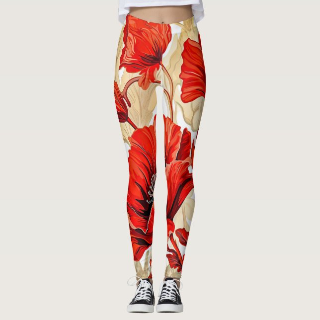RedPoppy Leggings (Framsida)